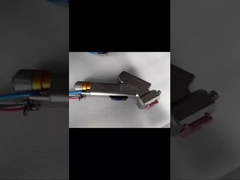 آلة التنظيف ذات المحرك الواحد من الألياف اليدوية 50 و 500 مم قياسية طول التركيز قابل للتعديل