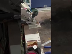 آلة لحام ليزر ذات محرك واحد يدوية بقوة 1500 واط مع 4 ملم من الفولاذ المقاوم للصدأ