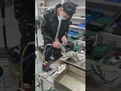 رأس لحام ليزر مزدوج يحتفظ به مع عدسات عاكسة 60 و 45 درجة