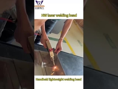 آلة لحام ليزر ذات محرك واحد يدوية 2000W لحام الألومنيوم والفولاذ الكربوني