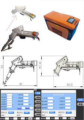 سعر جيد رأس لحام يدوي متكامل لتنظيف القطع متعدد الوظائف الانترنت
