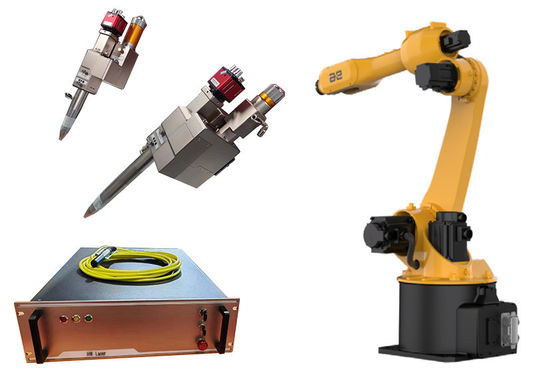 سعر جيد مصدر ليزر الألياف 50um 1064nm لحام الروبوت الحامل التلقائي الانترنت