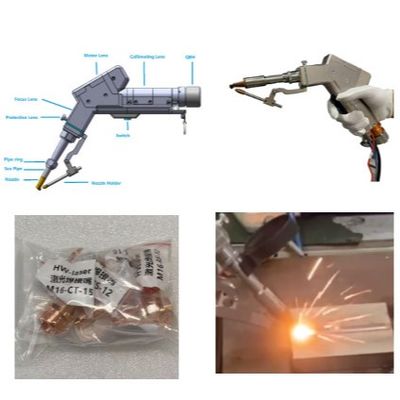 سعر جيد آلة لحام ليزر يدوية ذكية للفولاذ الكربوني / الفولاذ المقاوم للصدأ والألومنيوم الانترنت