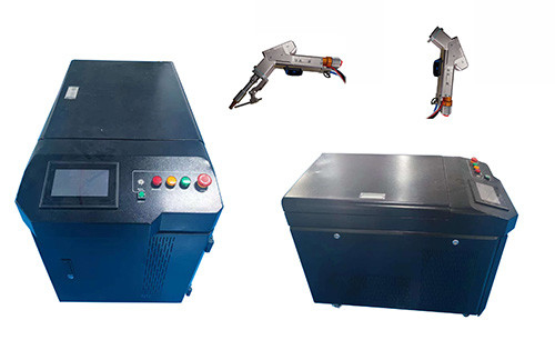مسدس تنظيف ليزر متعدد الأغراض 2000w ثلاثة في واحد متكامل