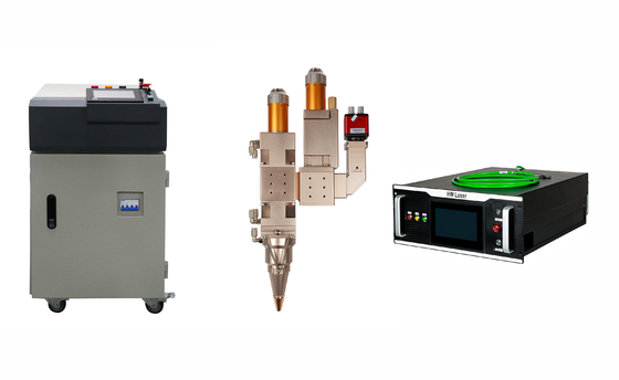 سعر جيد آلة لحام ليزر المعدنية الديودية YAG الهجينة 2600W 1064nm الطول الموجي الانترنت