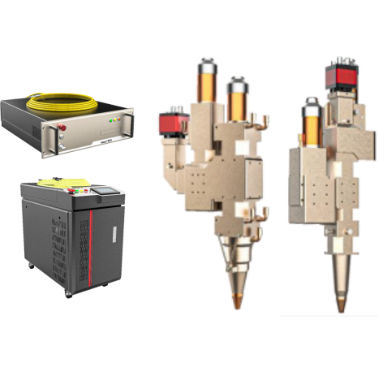 سعر جيد HanWei High-Speed Diode-Fiber Hybrid Laser Welding Head for Copper Sealing Welding الانترنت