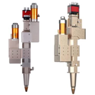 رأس لحام ليزر مزدوج المحرك للديود الألياف الهجينة للألومنيوم عالي الانعكاس